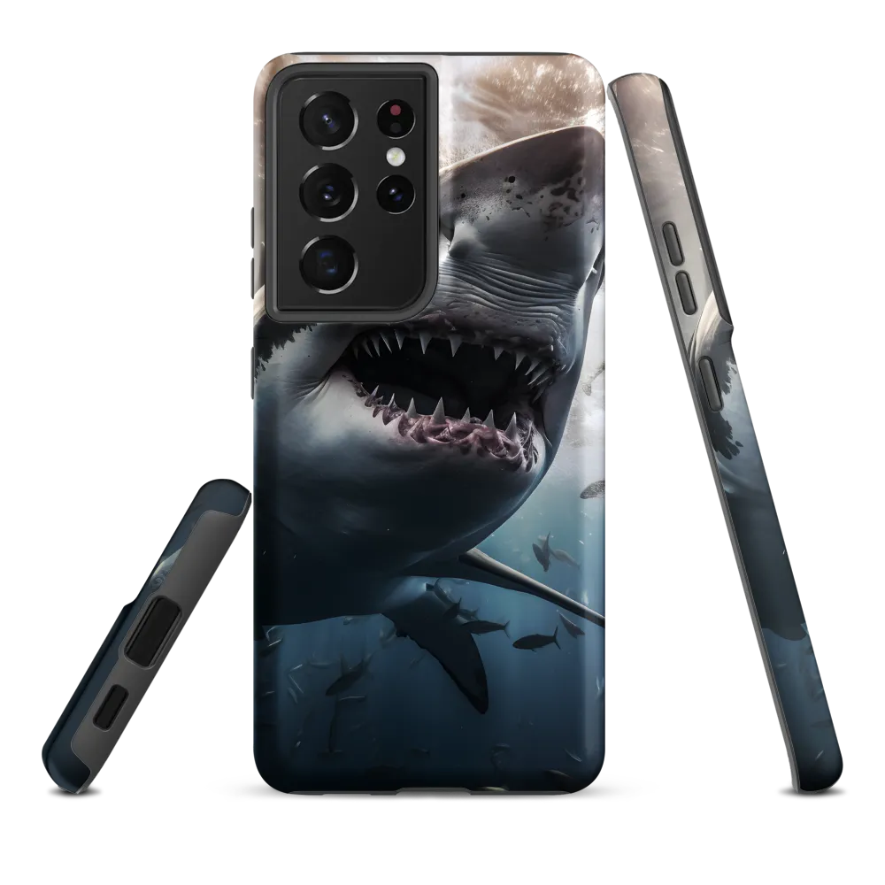 The Apex Predator: An Underwater Encounter | Phone Case |  S21 Ultra | Tough Case | Matte