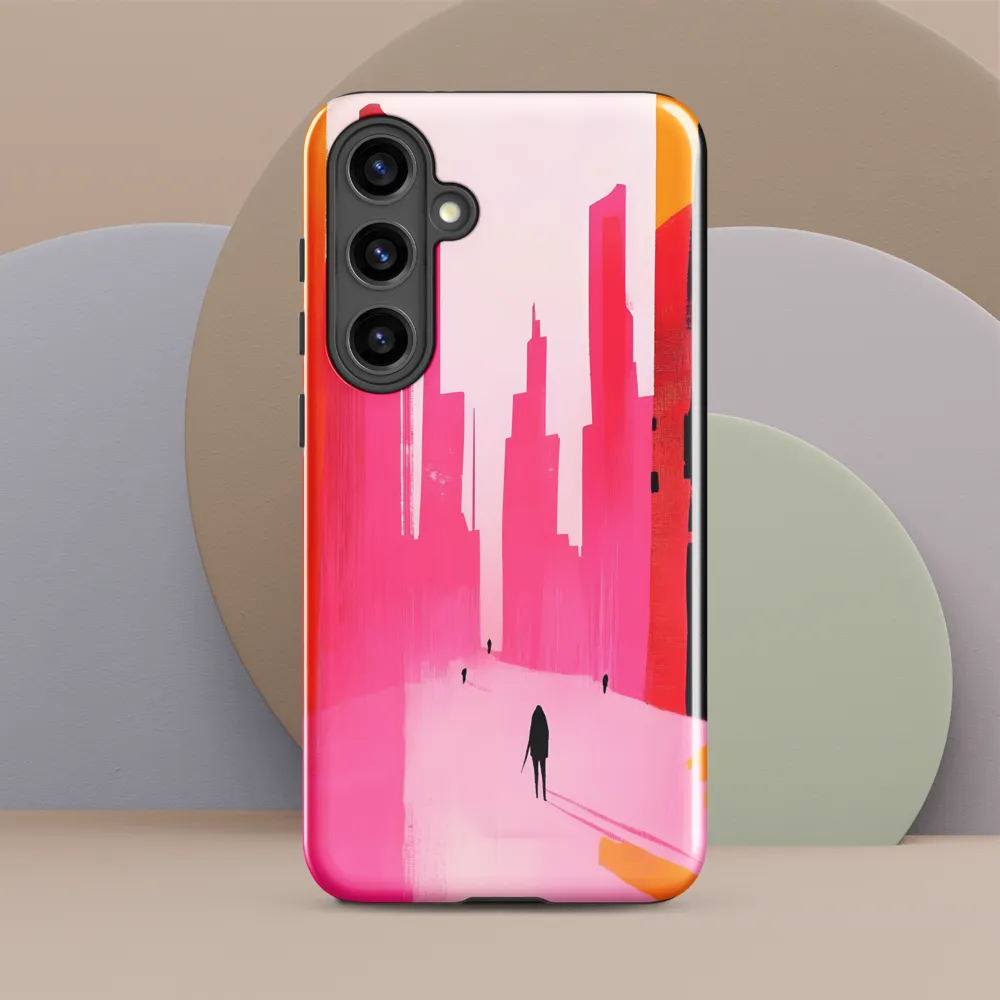 Urban Echoes in Pink