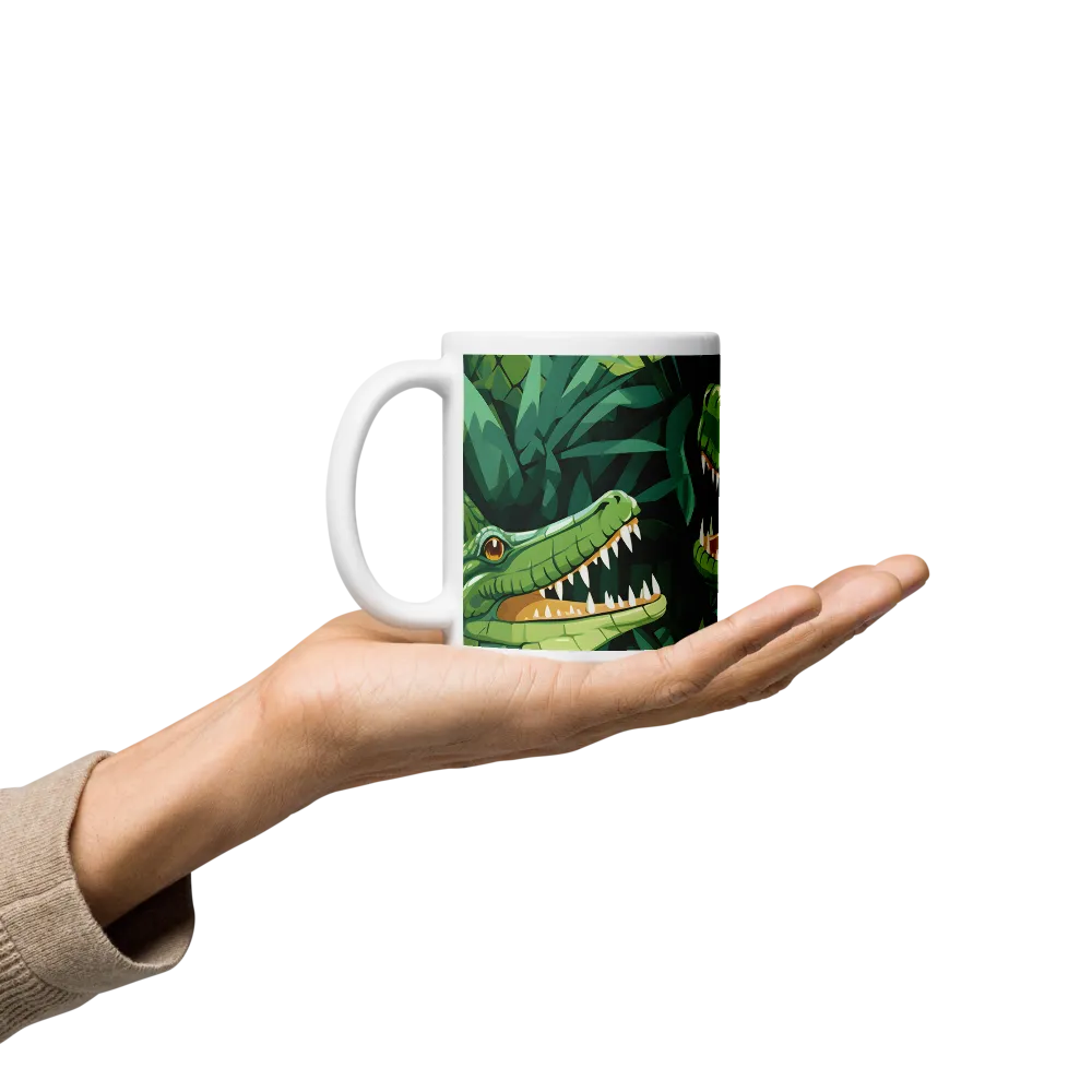 Fierce Crocodilian Medley | Mugs | Multiple Sizes & Colors