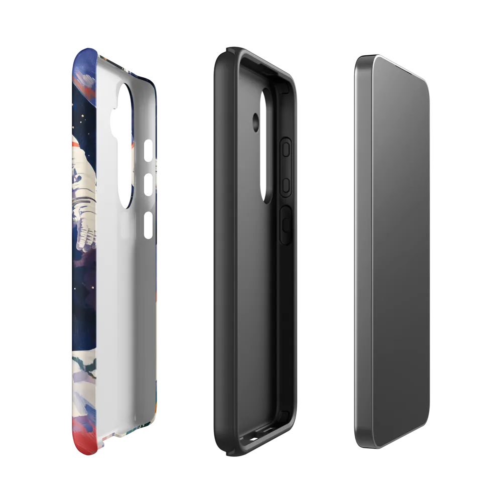 Voyage Beyond the Stars | Phone Case |  S24 | Tough Case | Matte