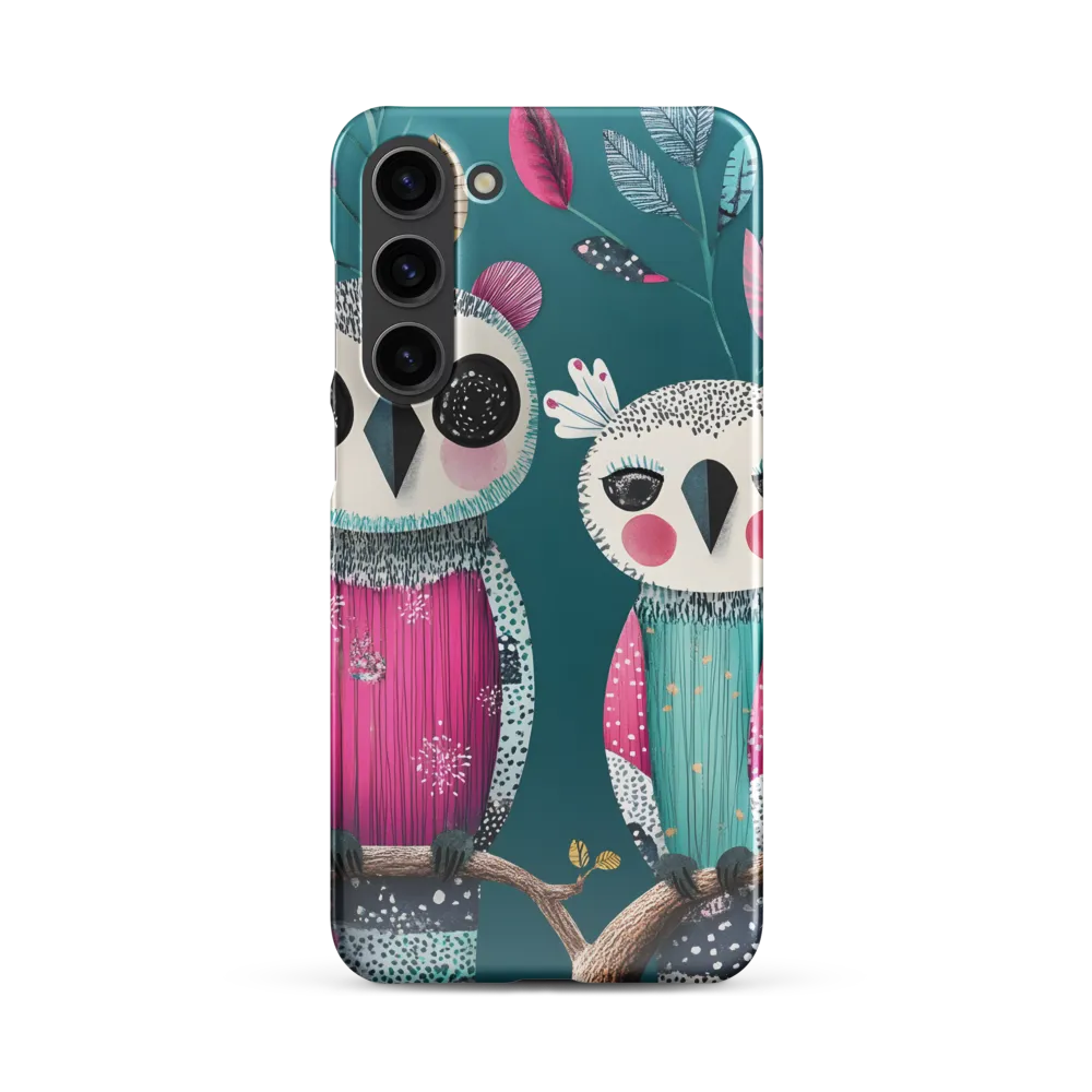 Whimsical Duo: A Celebration of Nature and Color