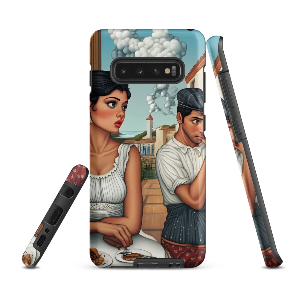 Tension Between Worlds | Phone Case |  S10 Plus | Tough Case | Matte