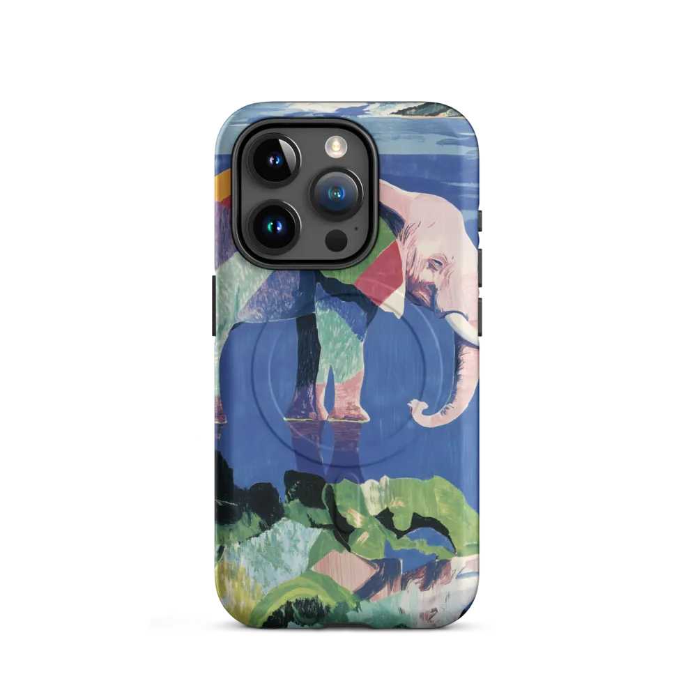Serenity in Color: The Elephants of Reflection