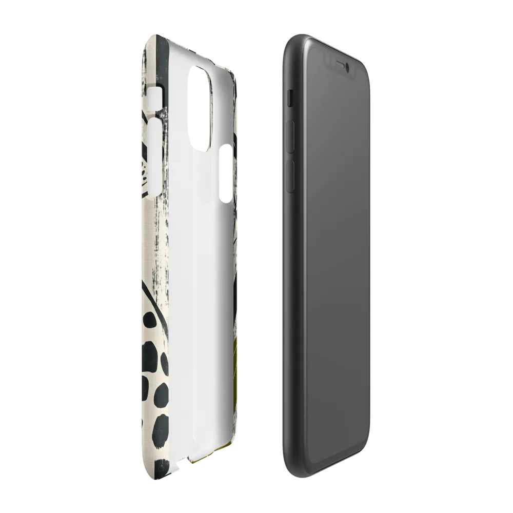 Leopard in Silhouette: A Modern Appeal | Phone Case |  11 | Snap Case | Matte
