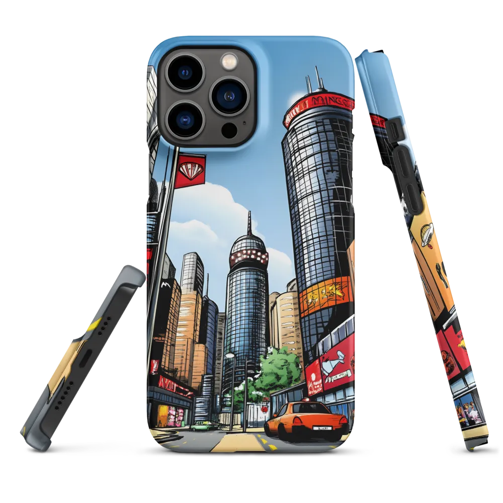 Urban Pulse: A Comic Cityscape