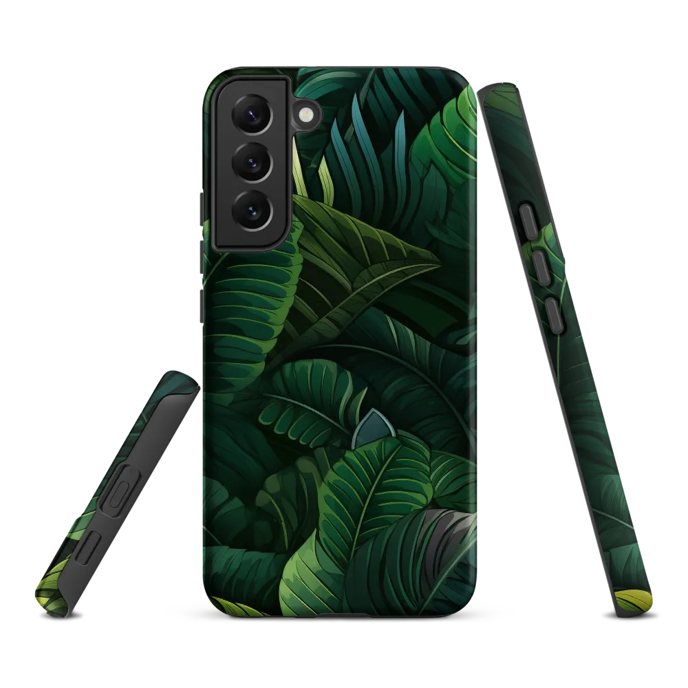 Lush Canopy: A Tropical Foliage Study