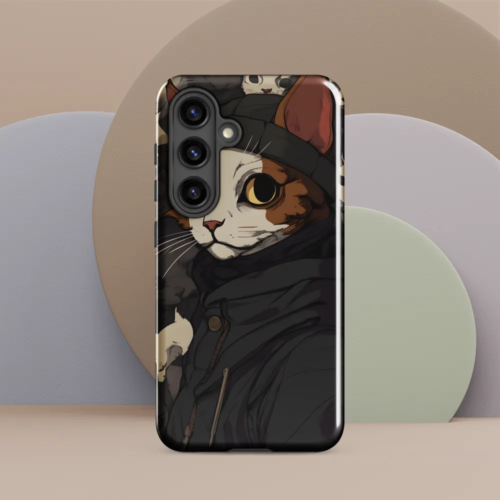 Whimsical Cat Portrait