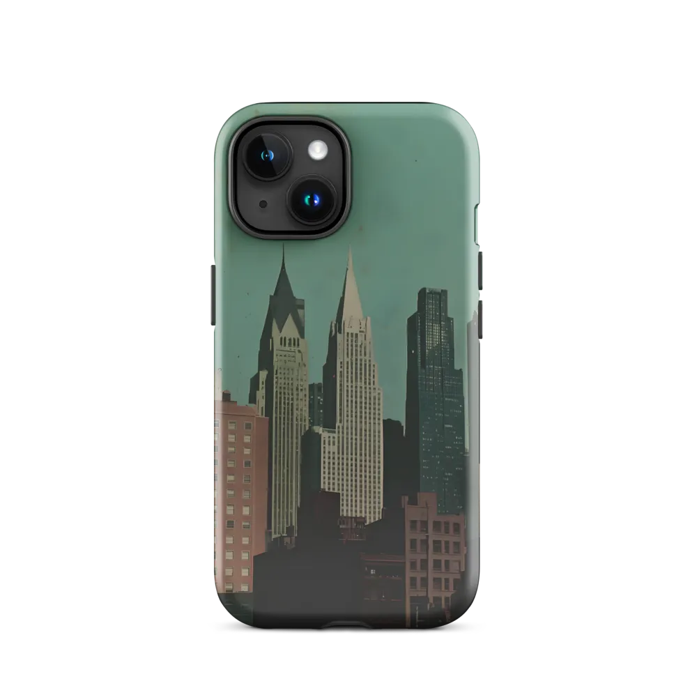 Urban Nostalgia: A Retro Cityscape
