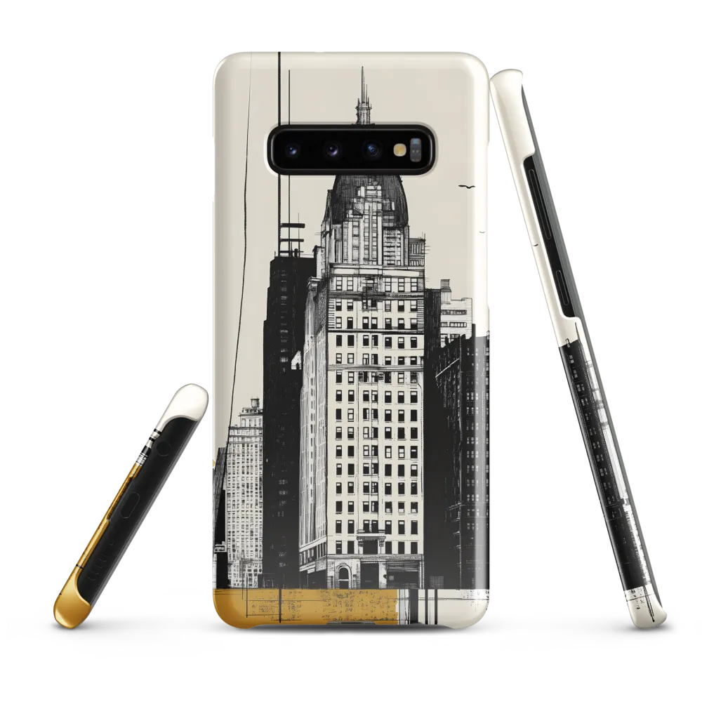 Urban Elegance: A Modern Cityscape | Phone Case |  S10 Plus | Snap Case | Glossy