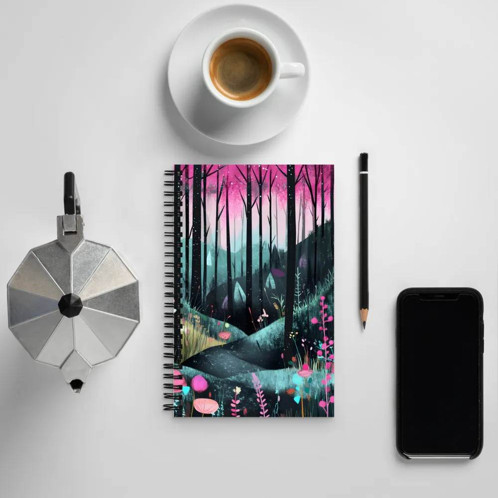 Whispers of a Fantastical Forest | Spiral Notebook