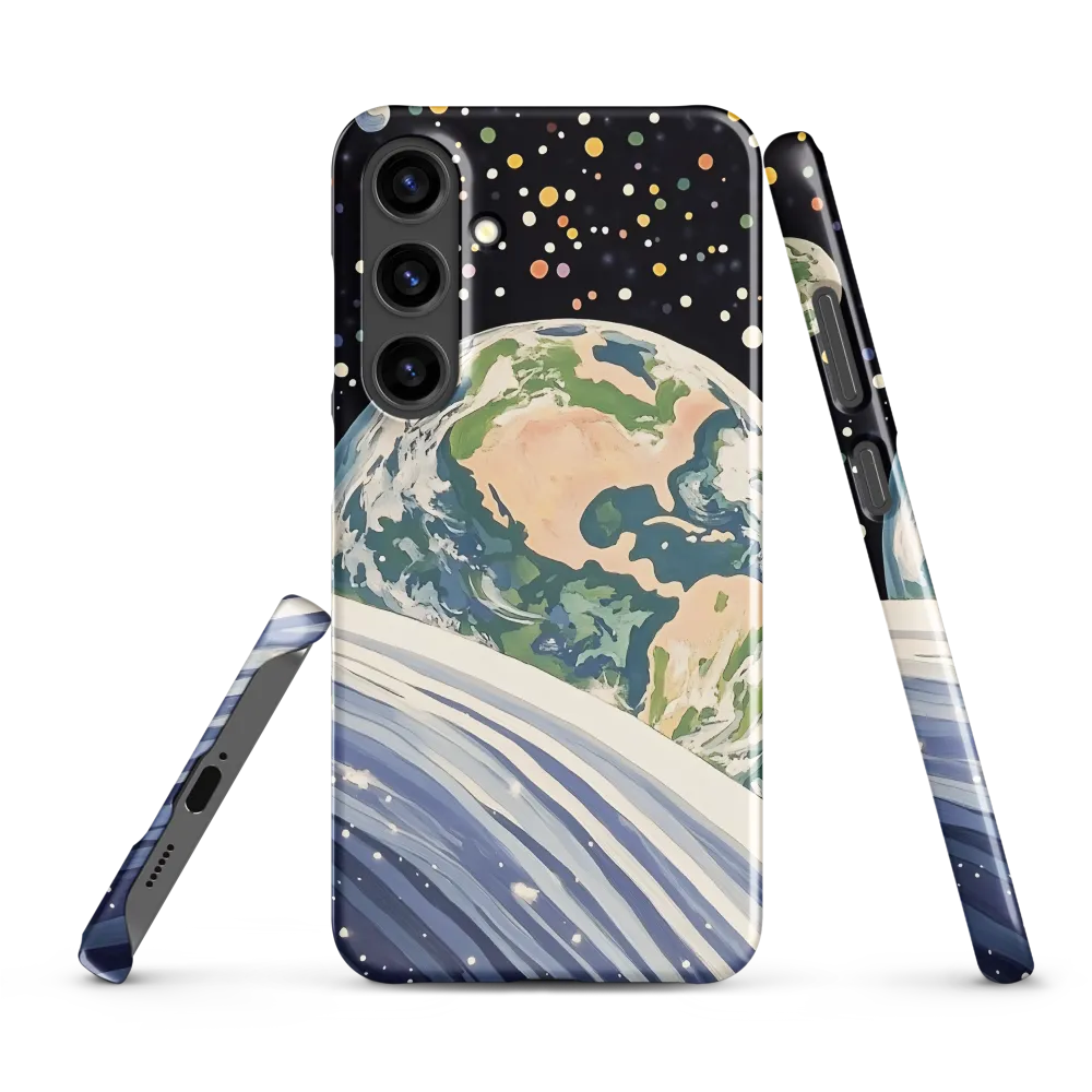 Celestial View: A Surreal Journey Through Space