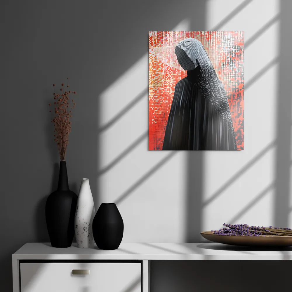 Veil of Modernity | Metal Print | 16″×20″