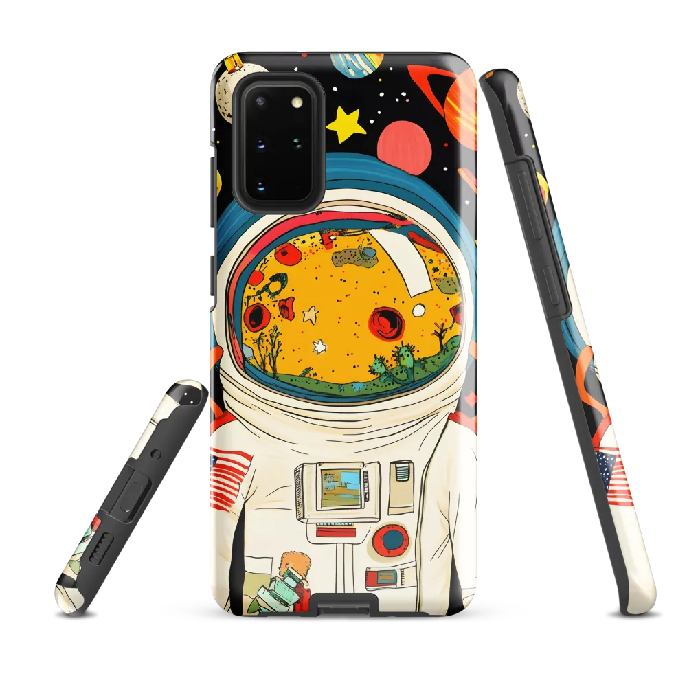Cosmic Curiosity: Journey Within the Helmet