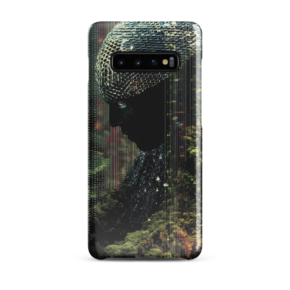 Digital Reverie: The Surreal Portrait of Nature | Phone Case |  S10 Plus | Snap Case | Glossy