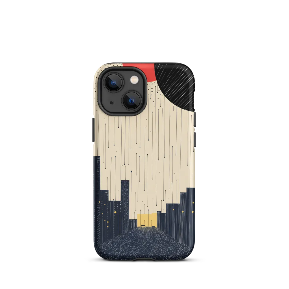 Whispers of the Urban Sky | Phone Case |  13 mini | Tough Case | Matte