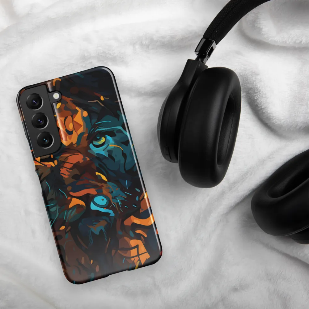 Tropical Enigma: A Wildlife Quartet | Phone Case |  S22 | Snap Case | Glossy