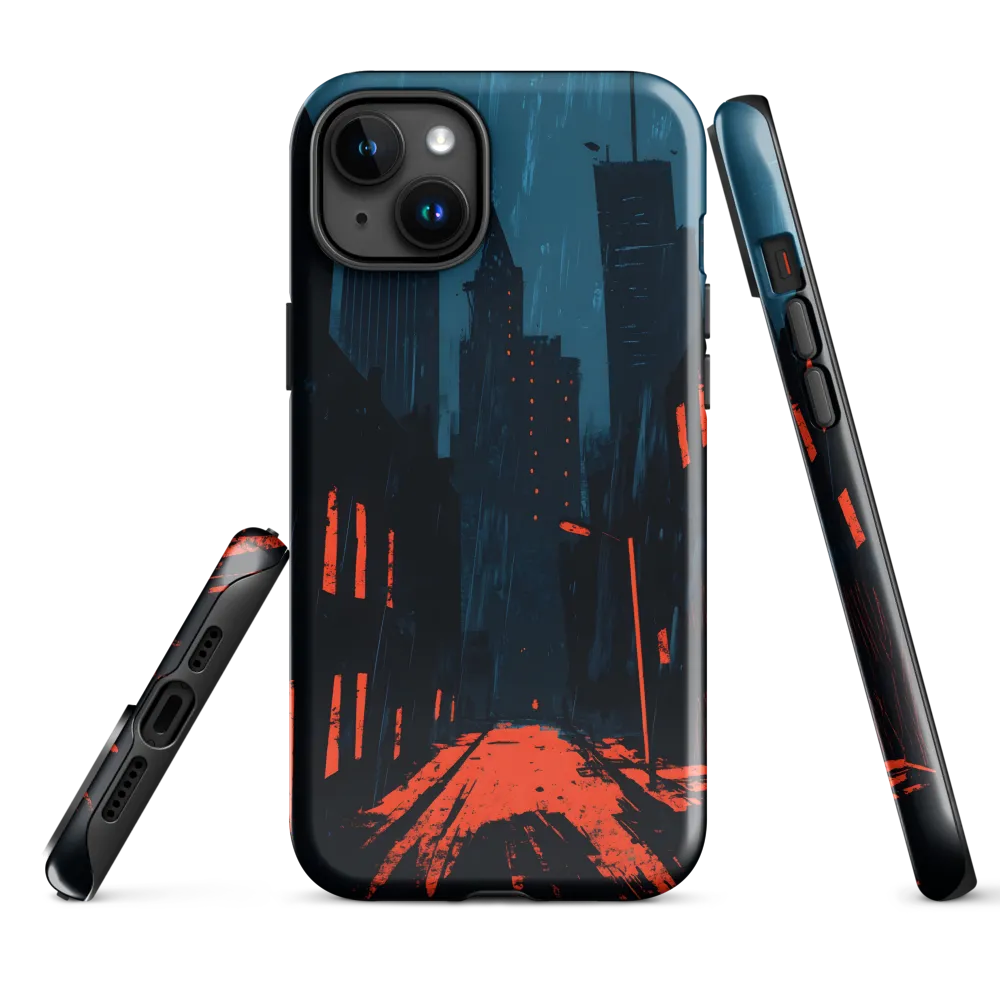 Echoes of an Ominous City | Phone Case |  15 Plus | Tough Case | Glossy