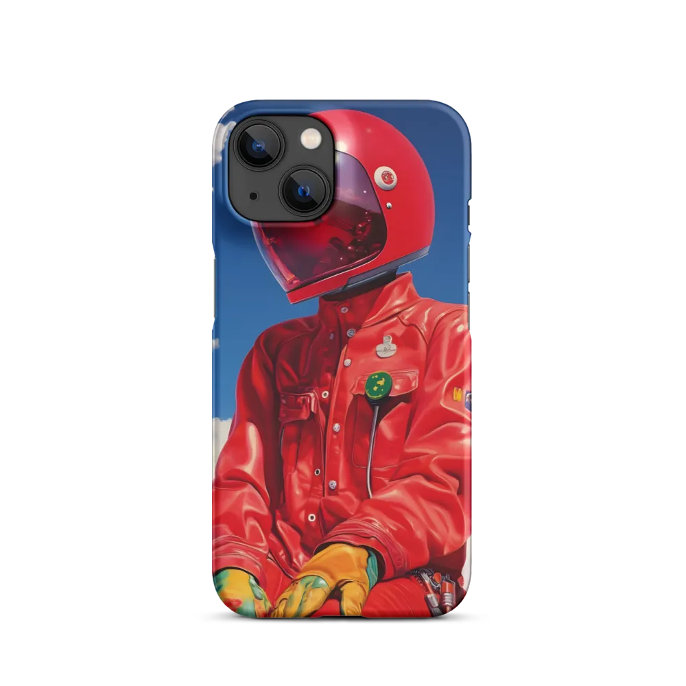 Astronaut in Crimson