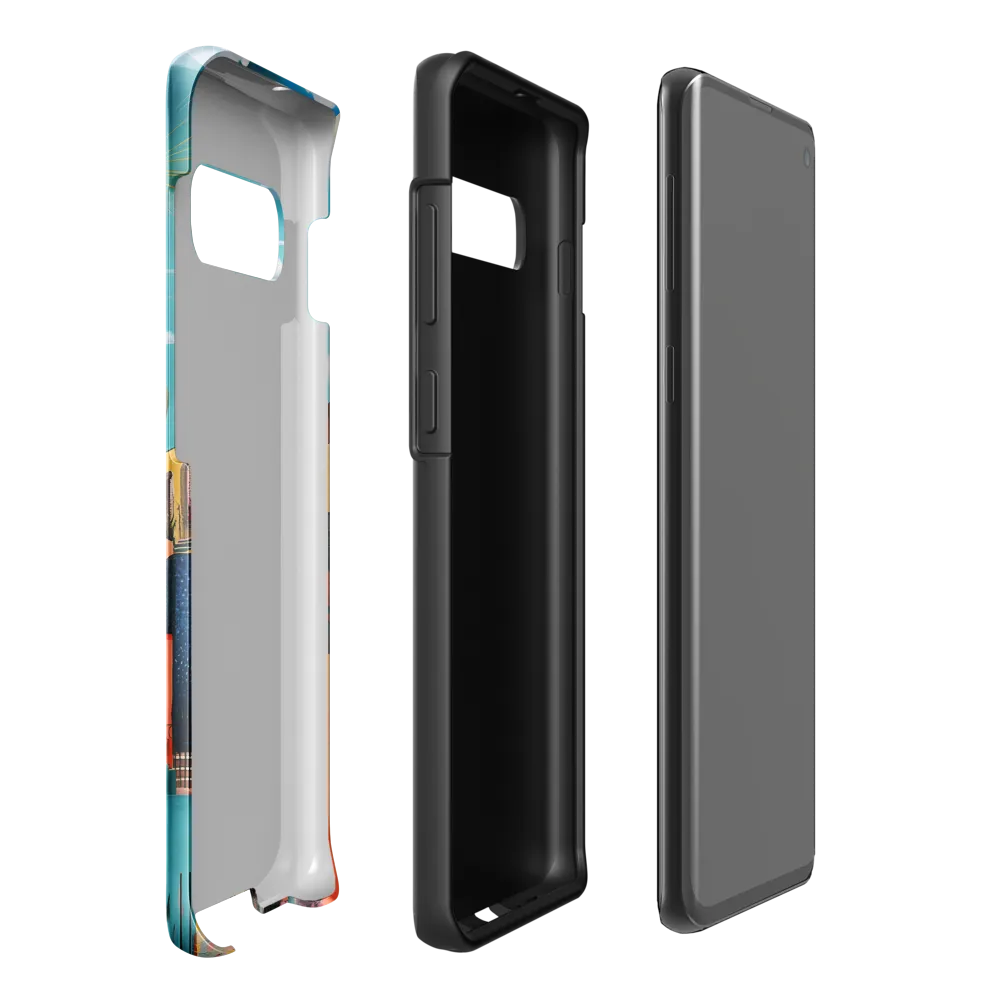 Colorful Architectural Harmony | Phone Case |  S10 Plus | Tough Case | Glossy