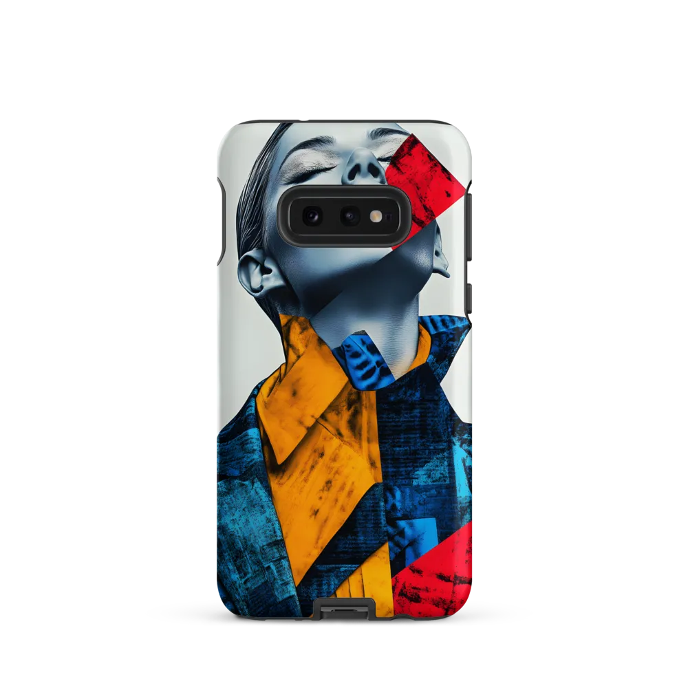 Fragmented Confidence: A Surreal Fashion Portrait