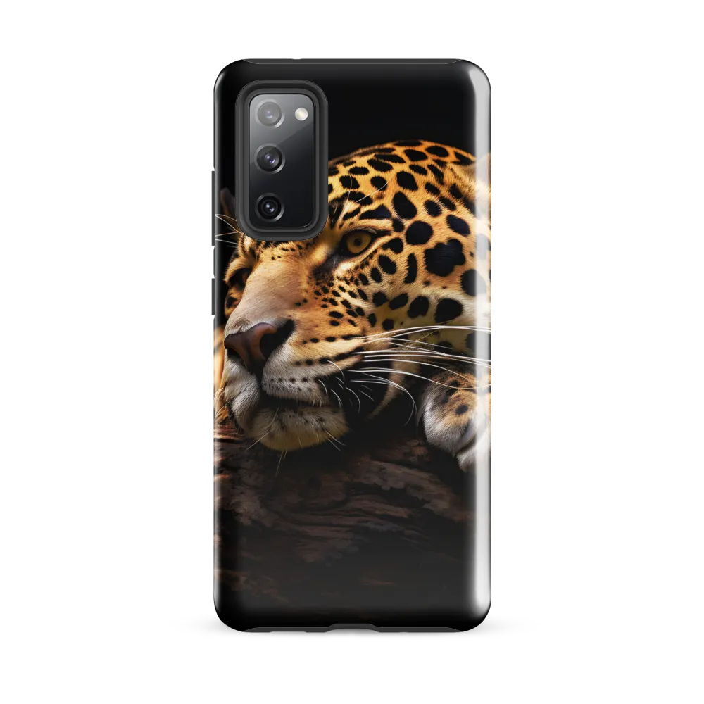 Tranquil Majesty: The Resting Leopard