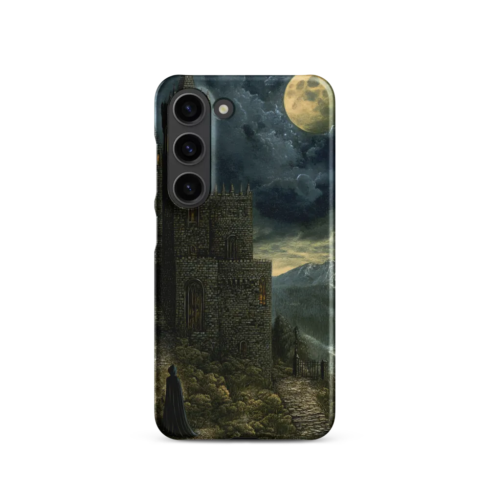 Whispers of the Moonlit Castle | Phone Case |  S23 | Snap Case | Matte
