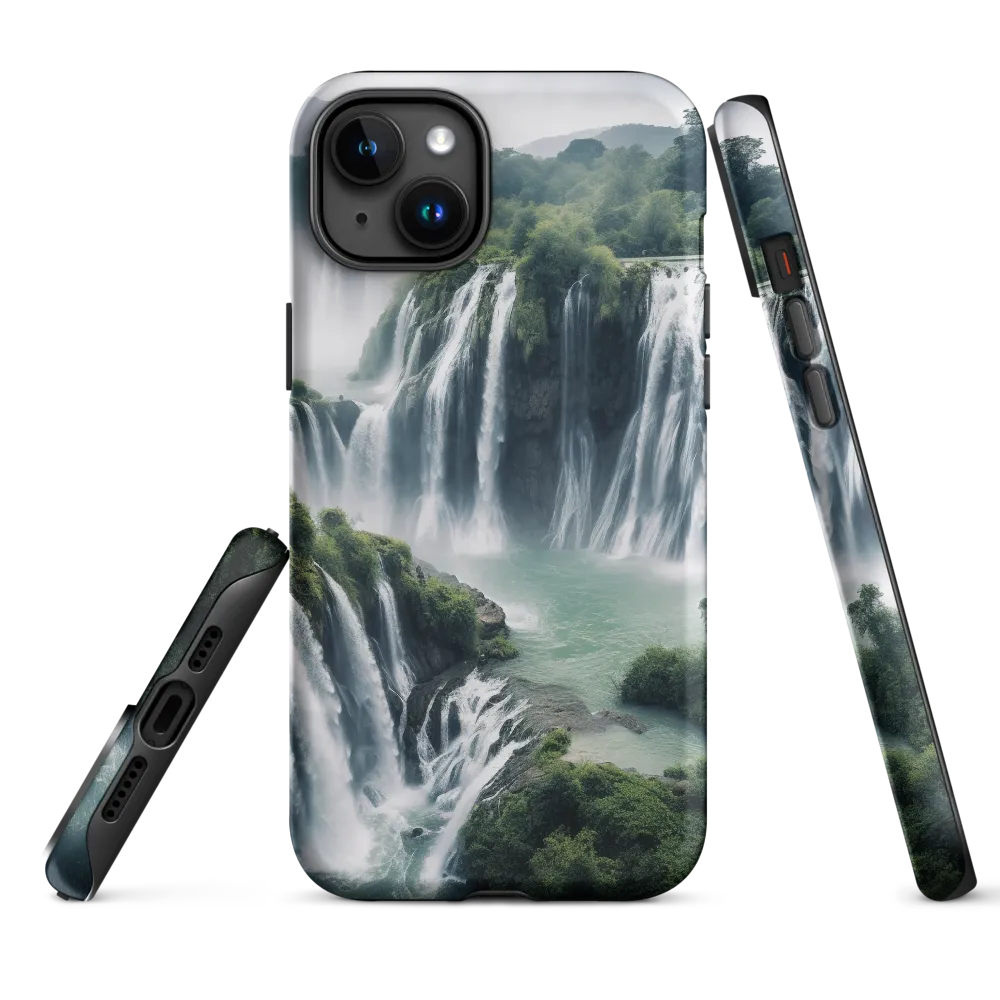 Whispers of the Cascades | Phone Case |  15 Plus | Tough Case | Matte