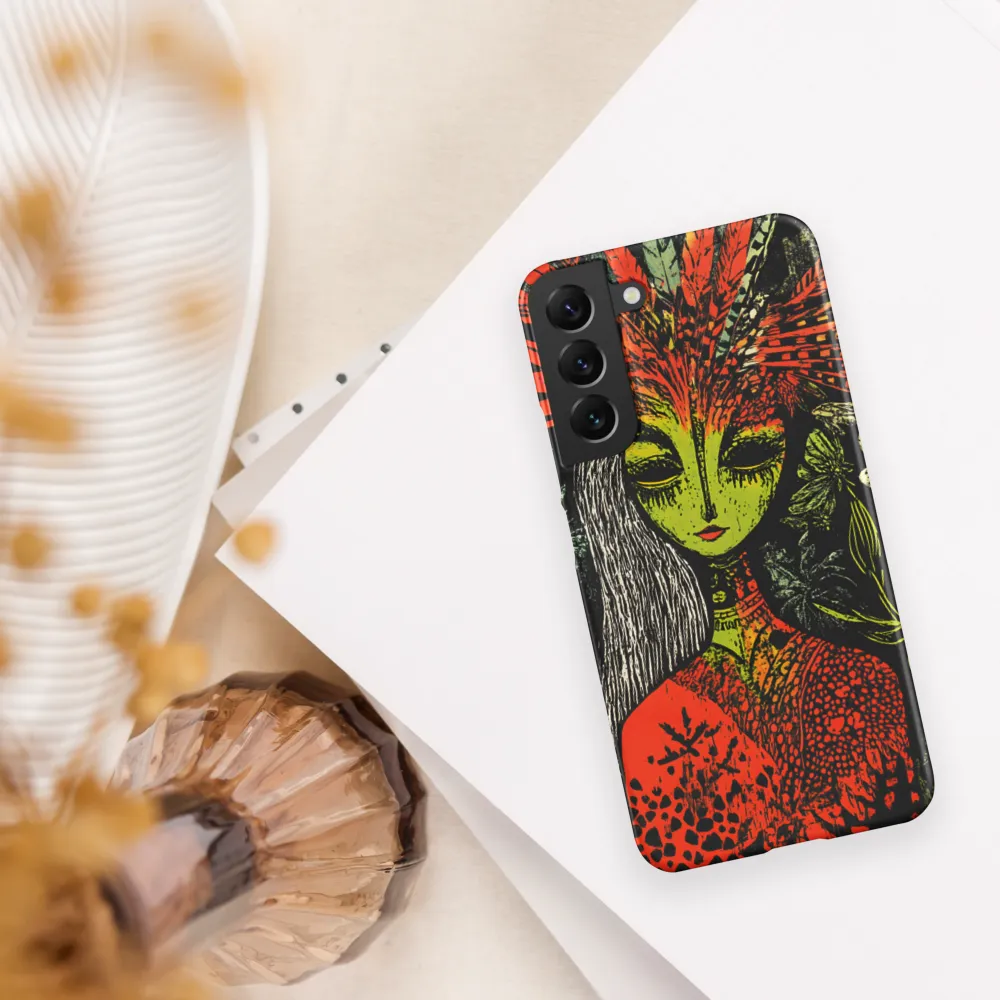 Mystical Flora: A Surreal Portrait