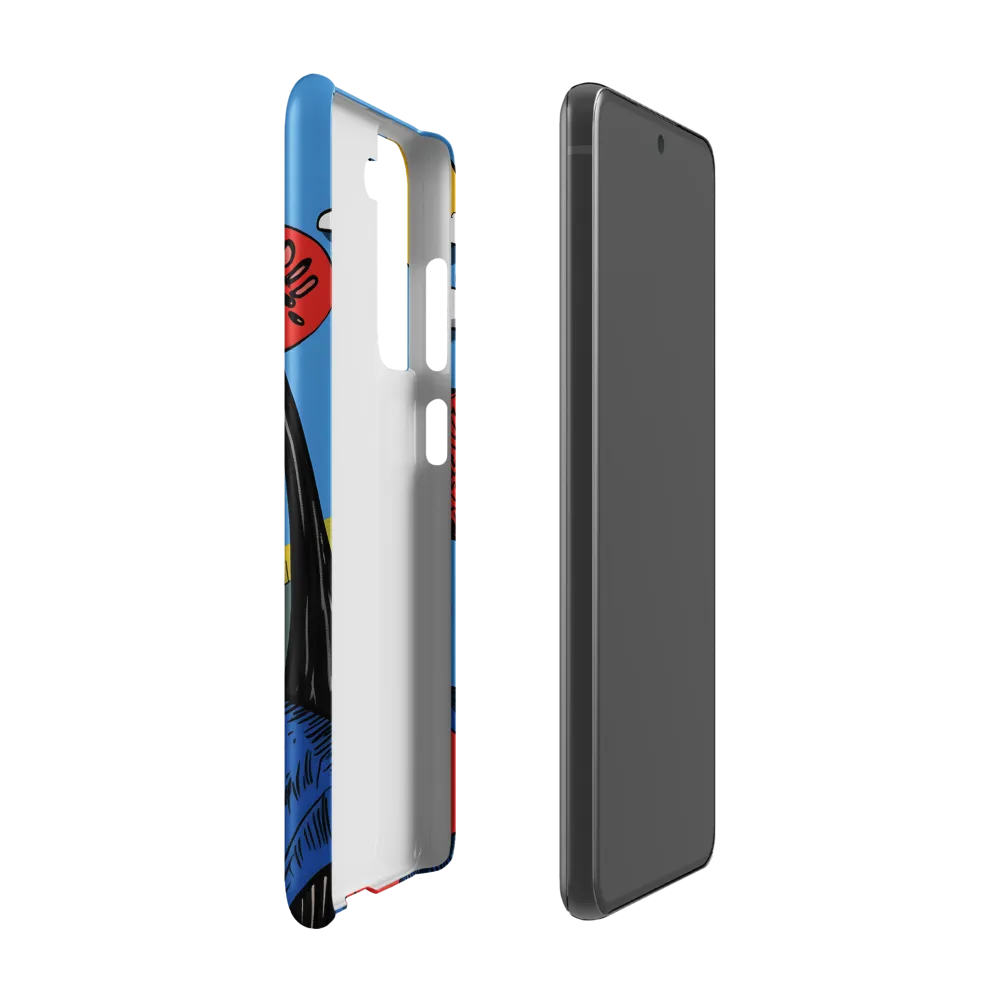 A Playful Journey Through Whimsical Woods | Phone Case |  S21 FE | Snap Case | Matte