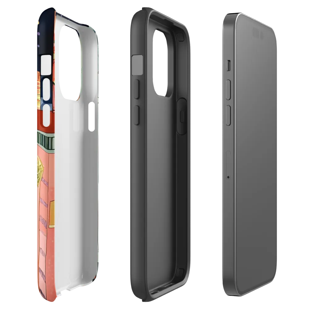 Urban Dreamscape: A Pop Art Night | Phone Case |  14 Pro Max | Tough Case | Matte