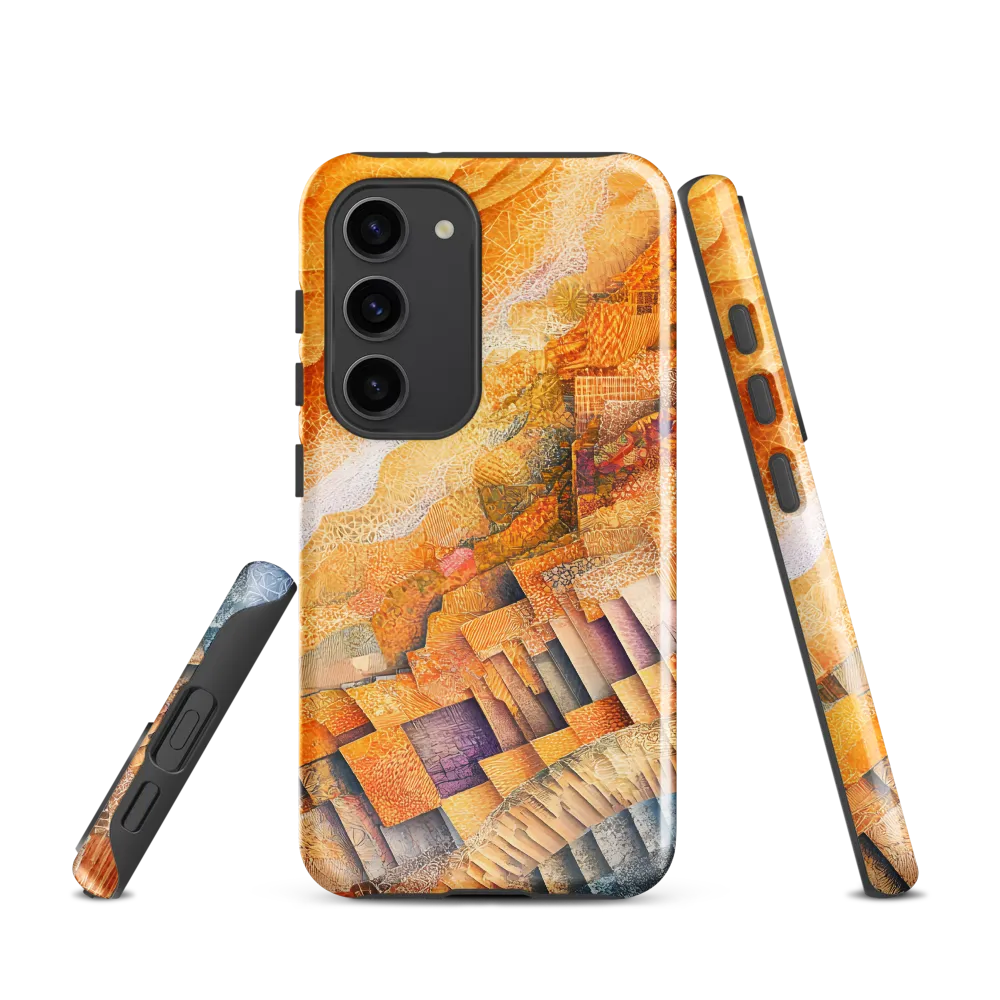 Waves of Warmth | Phone Case |  S23 | Tough Case | Glossy