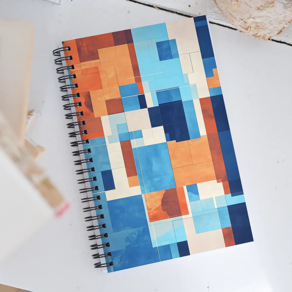 Harmony in Shapes | Spiral Notebook