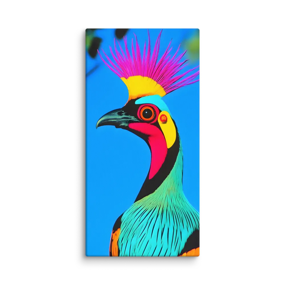 Whimsical Avian Portrait | Canvas | 16″×32″