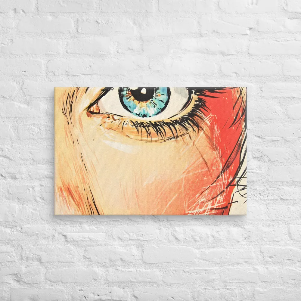 Gaze of Emotion | Canvas | 20″×30″