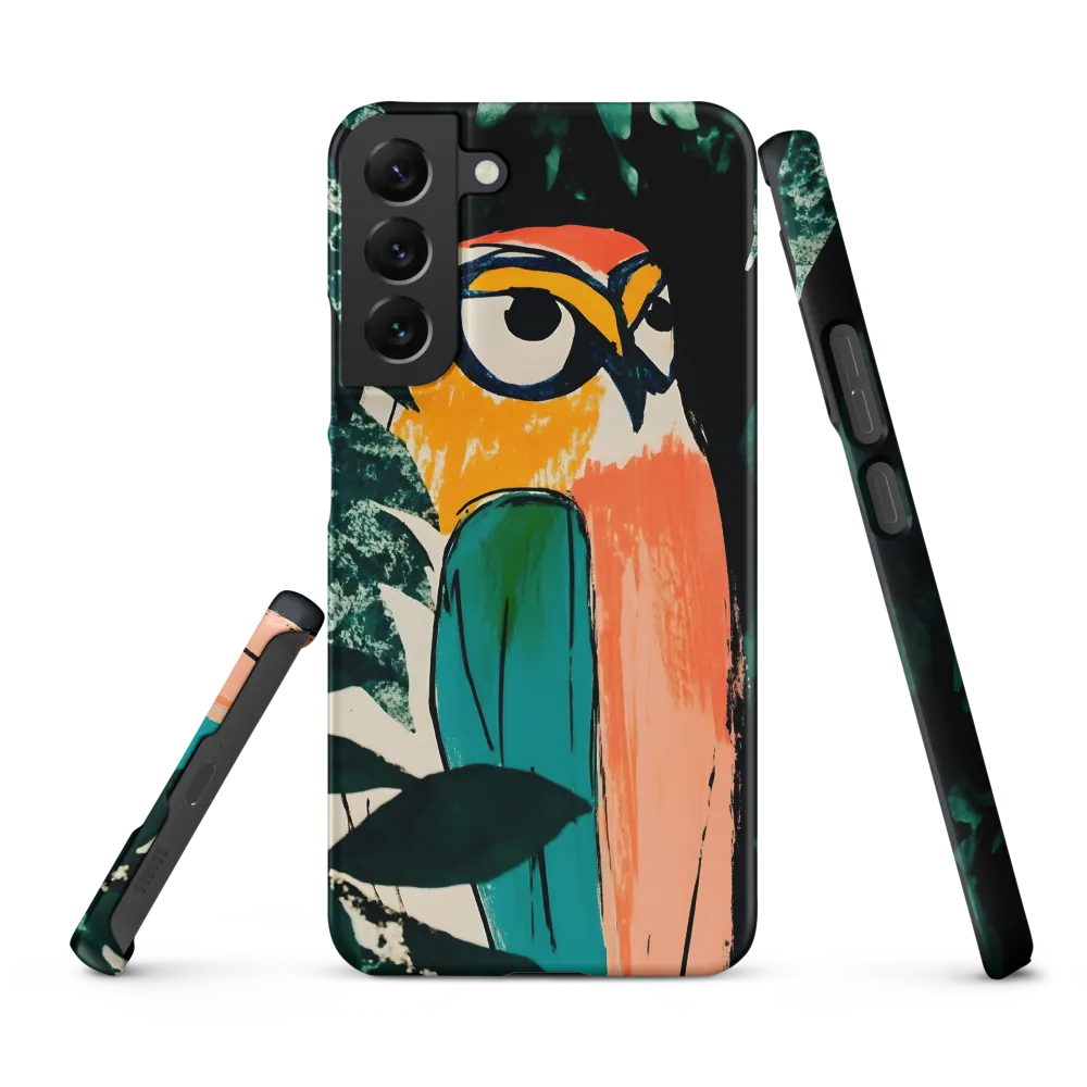 Camouflaged Majesty: The Abstract Owl