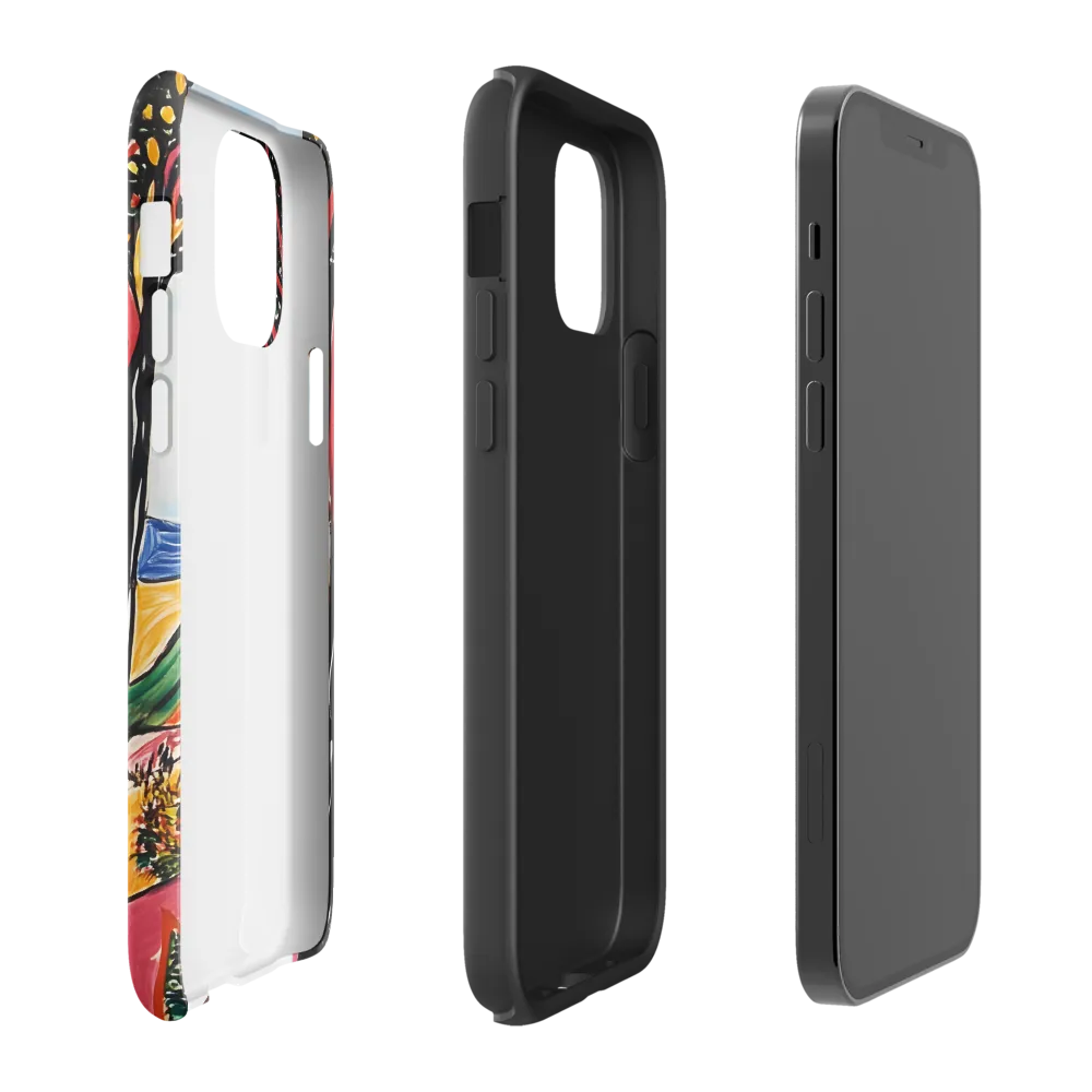 Vibrant Nature's Embrace | Phone Case |  12 Pro | Tough Case | Matte