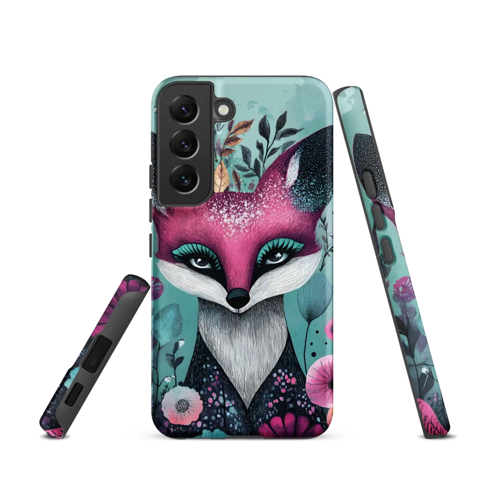 Whimsical Fox Among Blossoms