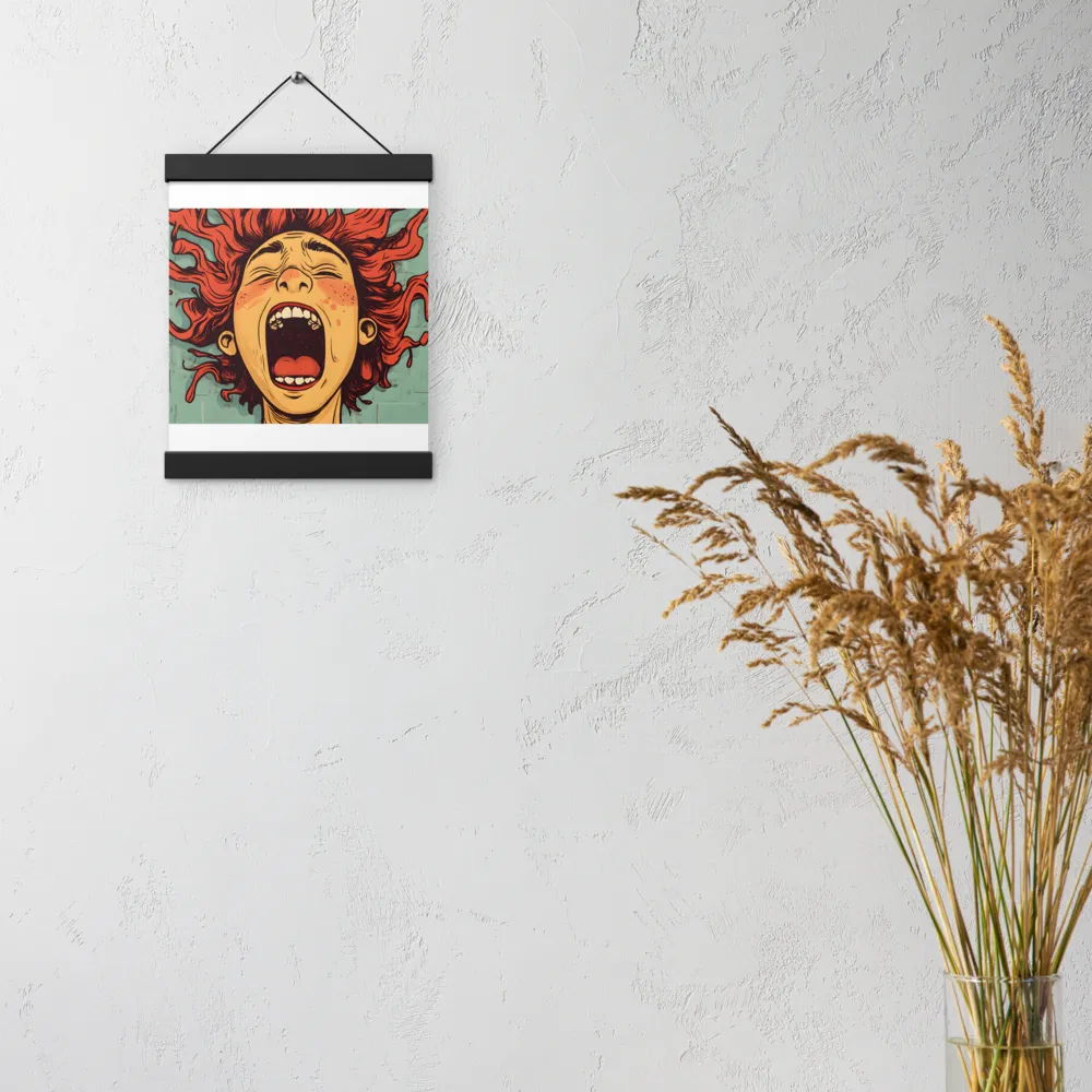 Fury Unleashed | Poster With Black Wood Hanger | 8″×10″