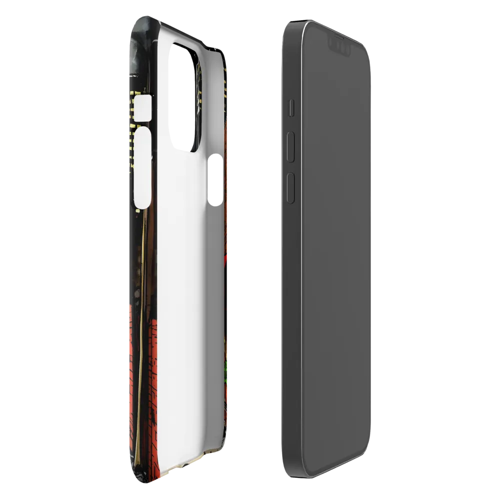 Nocturnal Cityscape: The Hidden Alley | Phone Case |  13 Pro Max | Snap Case | Glossy