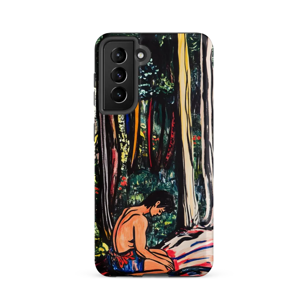 Contemplation in Nature | Phone Case |  S21 FE | Tough Case | Matte