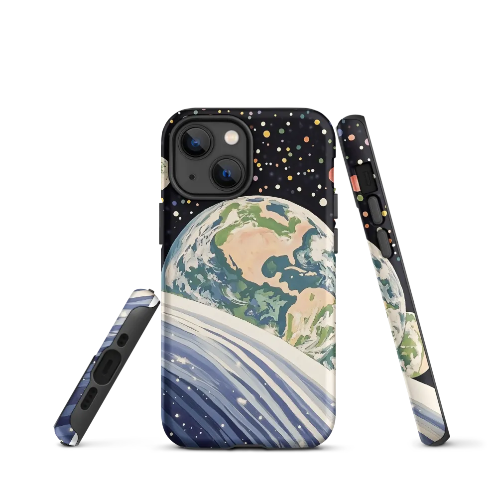Celestial View: A Surreal Journey Through Space