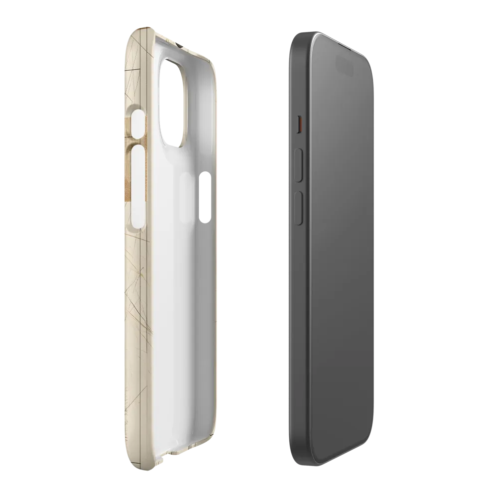 Elegance in Lines | Phone Case |  15 | Snap Case | Matte