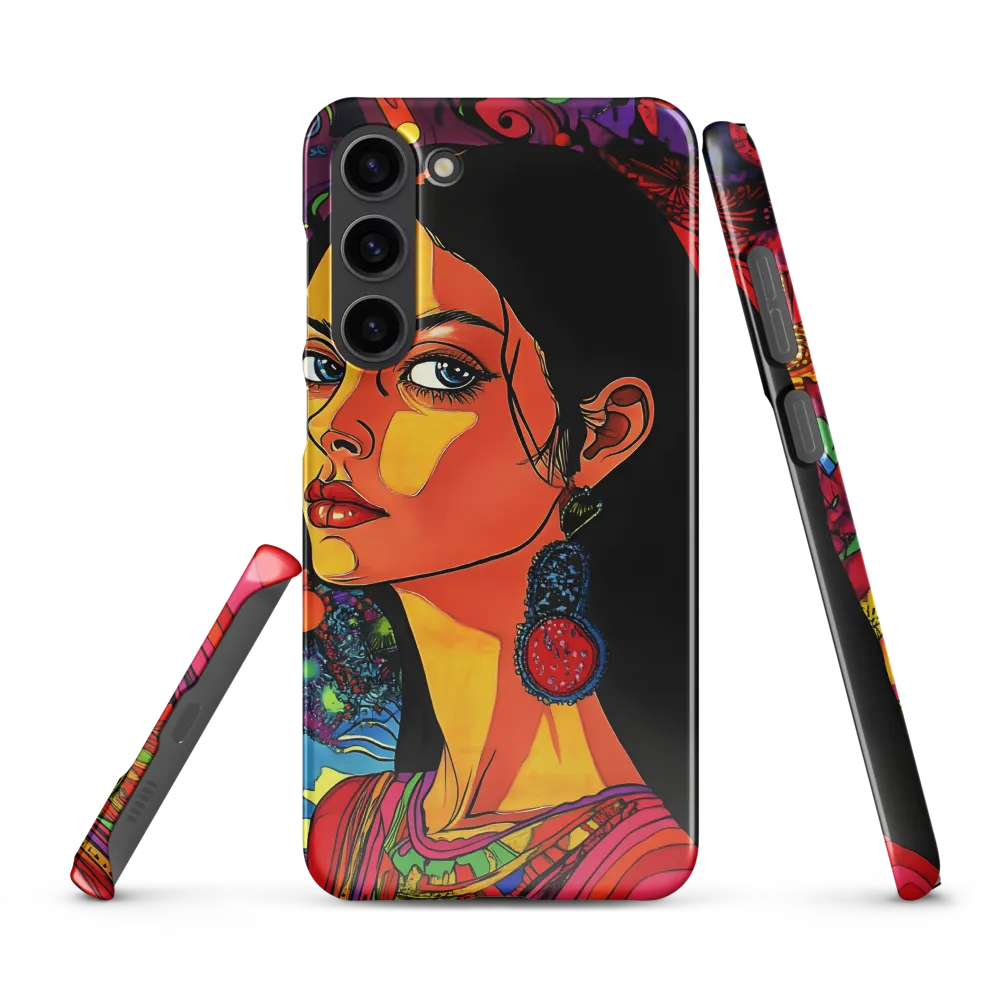 Ethereal Dreamscape in Vivid Colors | Phone Case |  S23 Plus | Snap Case | Glossy
