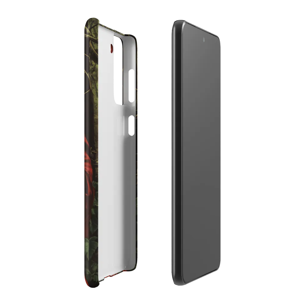 The Enigmatic Cloaked Traveler | Phone Case |  S21 Plus | Snap Case | Matte