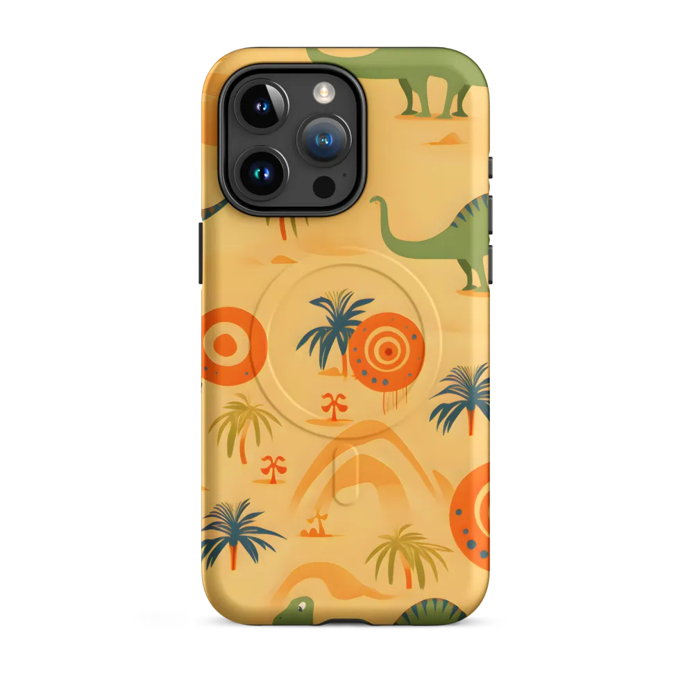 Prehistoric Playtime | Phone Case |  15 Pro Max | MagSafe® Tough Case | Matte