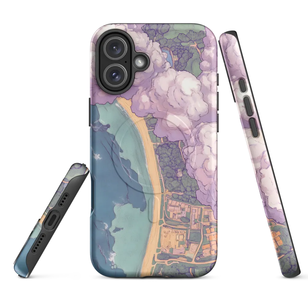 Serenity Over the Coast | Phone Case |  16 Plus | MagSafe® Tough Case | Matte