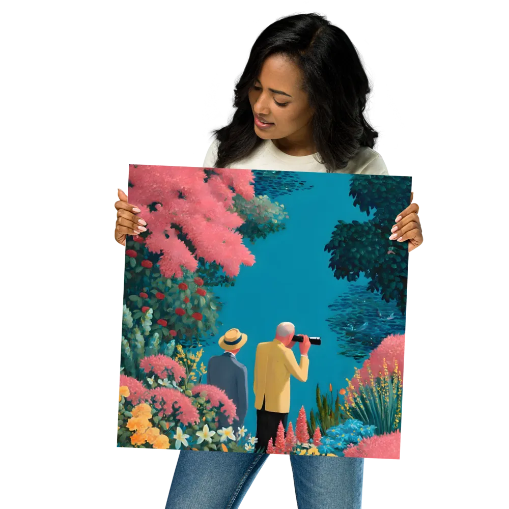 Pondside Observation 
 Poster | 18″x 18″