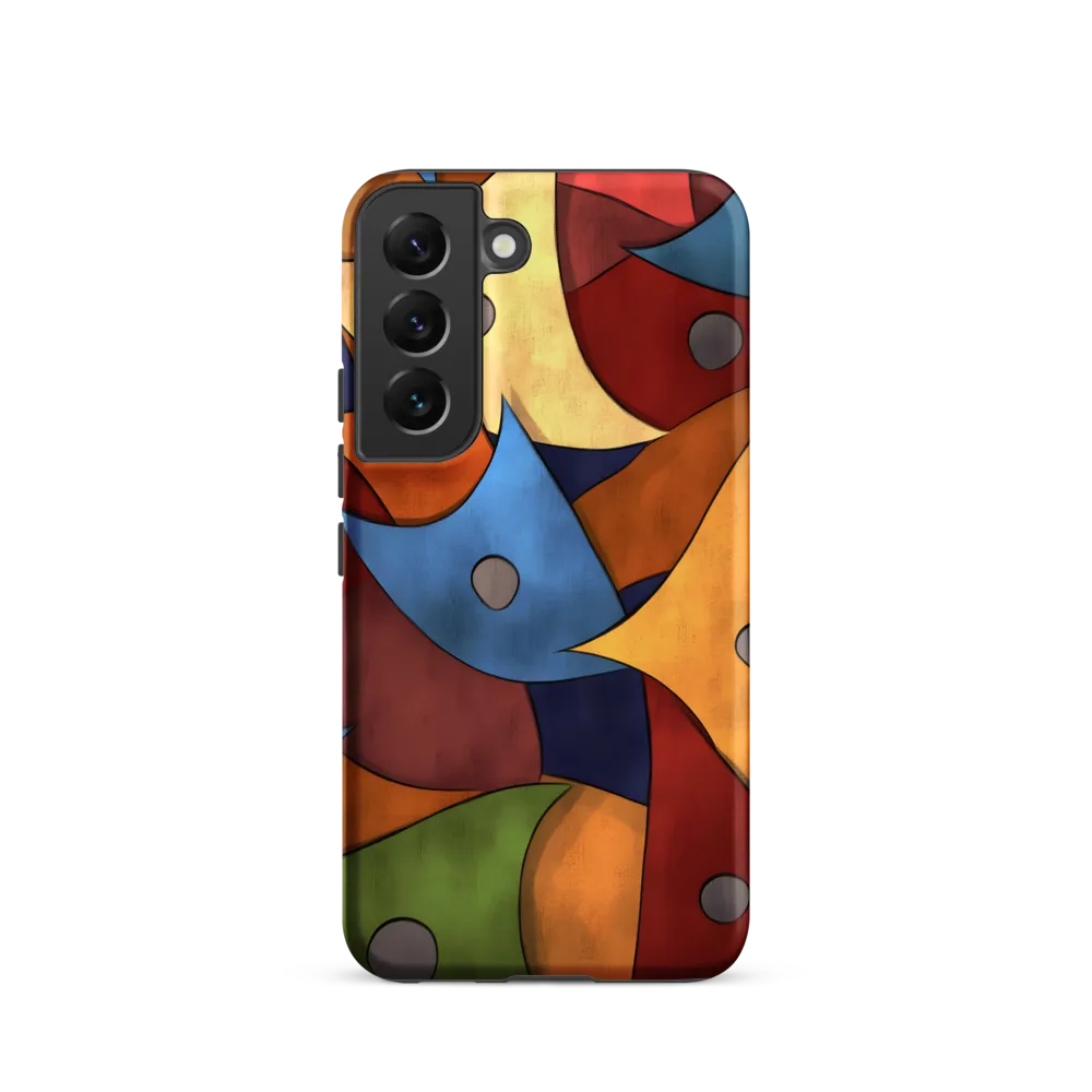 Vibrant Interplay of Shapes