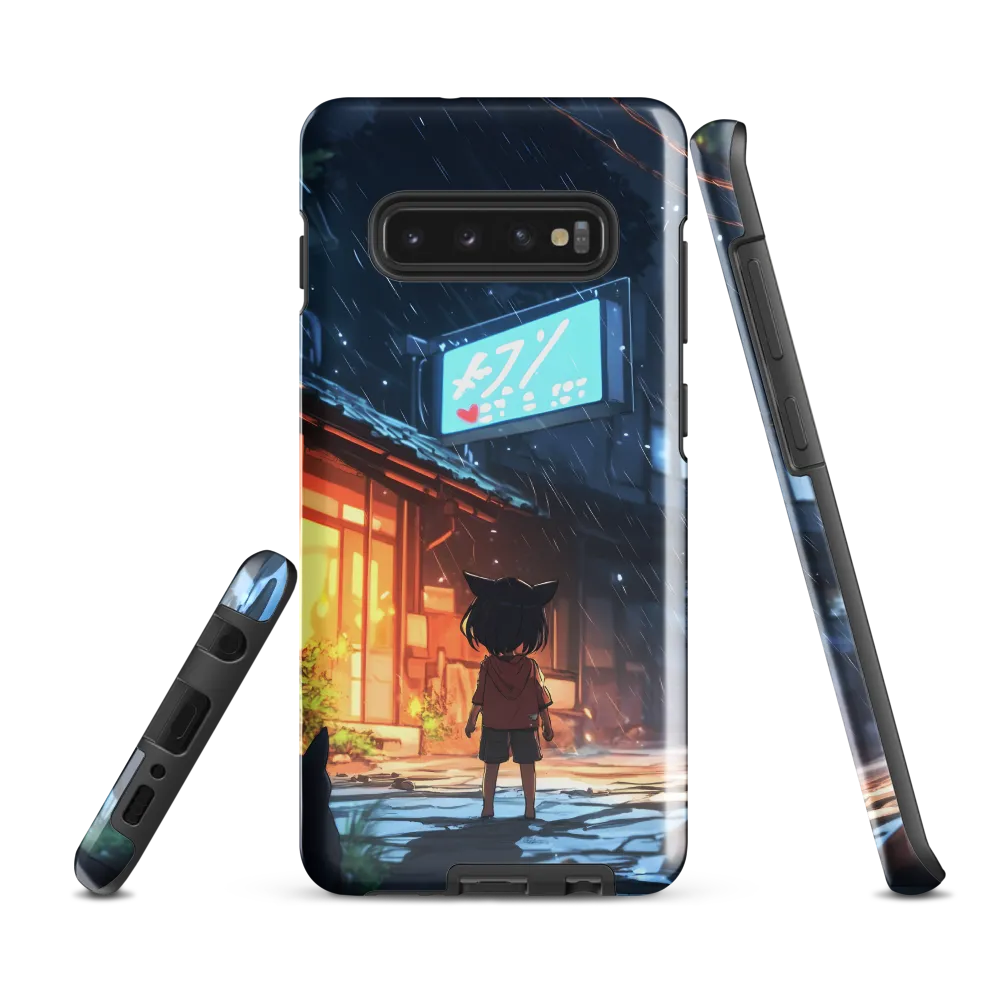 Whispers of the Rainy Night | Phone Case |  S10 Plus | Tough Case | Glossy