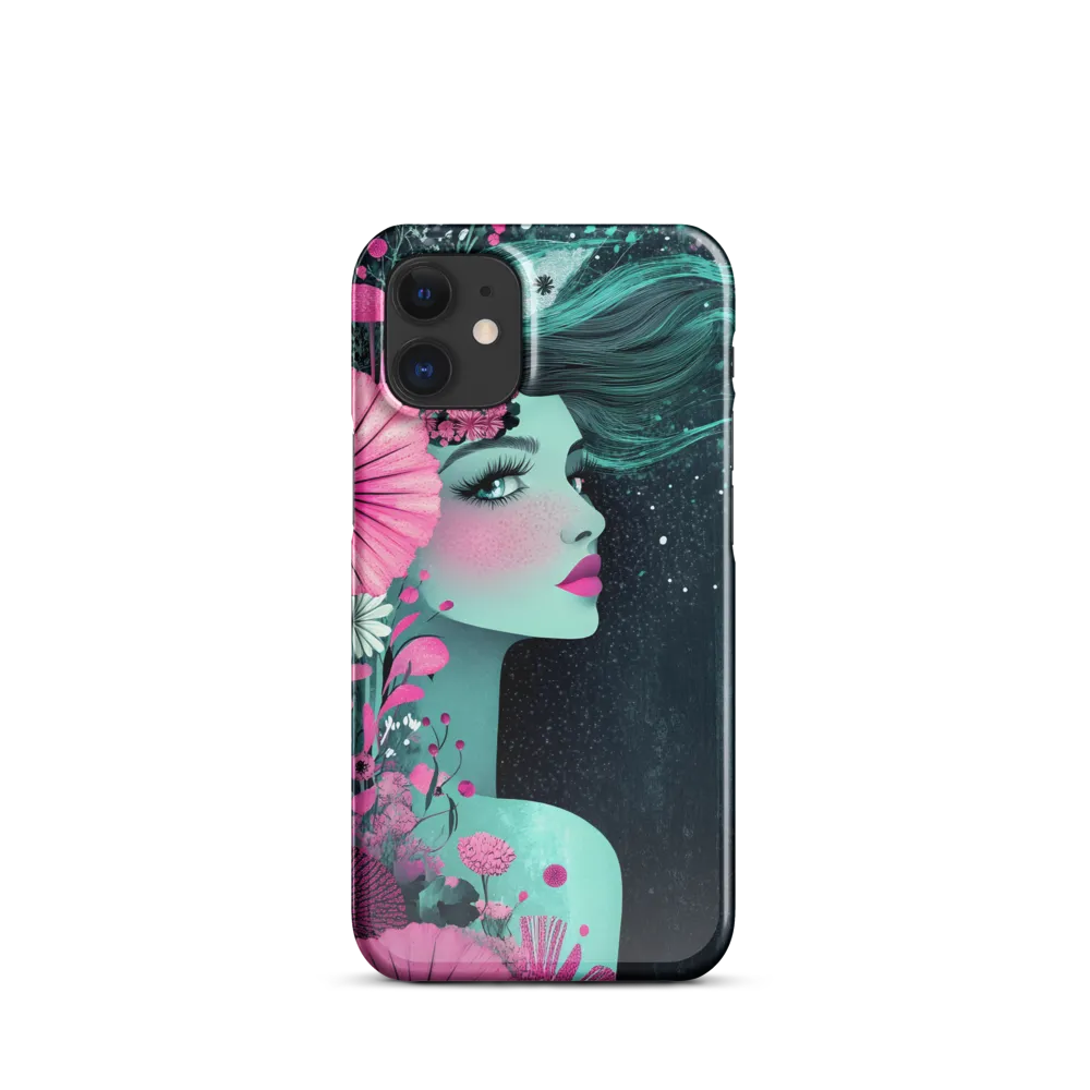 Floral Harmony: Portrait of Serenity